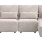 Corner sofa with sleeping function Carnos U-shaped Quintana 02 hydrophobic velvet easy to clean