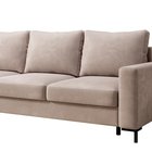 Mokpeo three-seater sofa bed with storage (Fabric: Velluto 02)