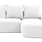 Castellina modular corner sofa L-shaped 255 cm smaller Abriamo 5 right-hand side