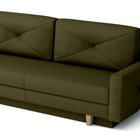 Lartes three-seater sofa bed with storage (Fabric: Monolith 38, Legs: Natural)