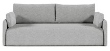 Mino sofa bed with Abriamo 6 boucle bedding container