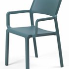 Trill Nardi garden chair with armrests made of certified marine material