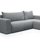 Corner sofa with sleeping function Lummi L-shaped Aragon 93 right-hand side