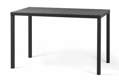 Cube Nardi garden table 120x70 cm made of certified anthracite material