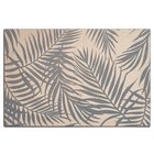 Wondle table mat with palms, gray