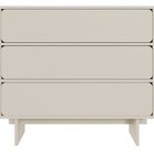 Wuwu Chest of Drawers 101 cm Grey-Beige