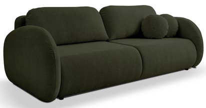 Ovally Raven 78 three-seater sofa bed