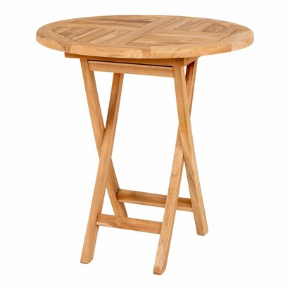 Anoak garden table wooden diameter 70 cm