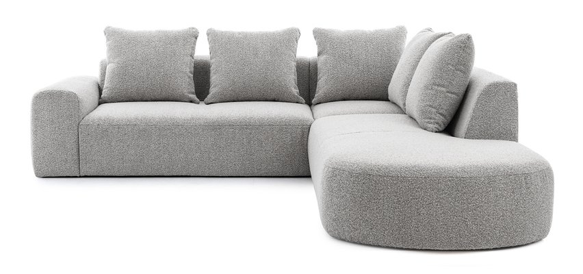 Castellina L-shaped modular corner sofa 255 cm larger Abriamo 6 right-hand side