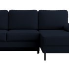 Tomonde L-shaped corner sofa with sleeping function with universal container