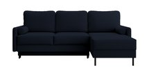 Tomonde L-shaped corner sofa with sleeping function with universal container