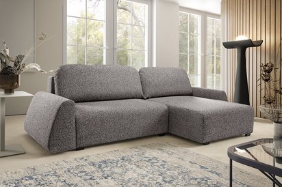 Corner sofa with sleeping function Pelloma L-shaped Excite me 13 universal