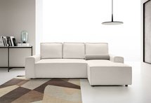 Bergantino extendable corner sofa with storage (Fabric: Catch Me 01, Side: Right)