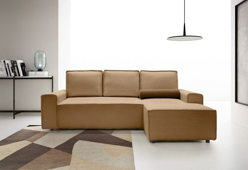 Bergantino sofa bed with storage (Fabric: Catch Me 05, Side: Right)