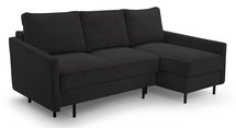 Corner sofa with sleeping function Rosilli L-shaped with container right side Lincoln 100