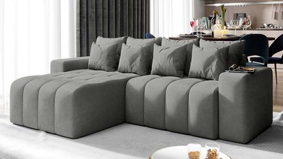 Corner sofa with sleeping function Batilo L (Fabric: Salvador 17, Side: Left)