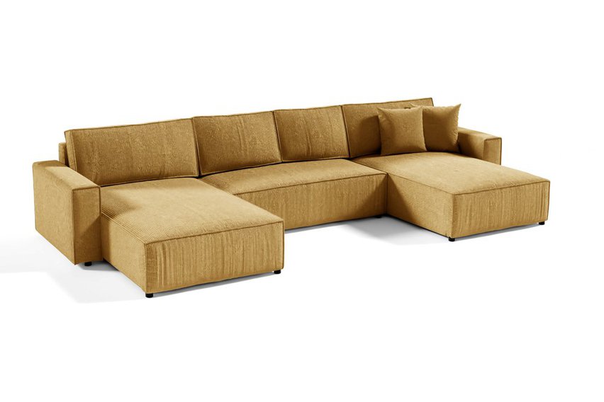 Bazzanese U corner sofa bed (Fabric: Poso 01)