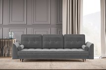 Agriano three-seater sofa with storage Magic Velvet 2217 velvet hydrophobic