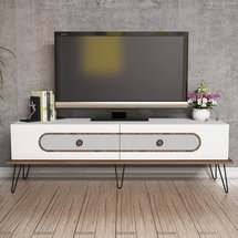 TV cabinet Ziggi white