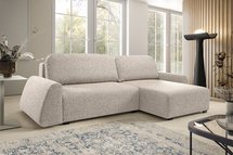 Corner sofa with sleeping function Pelloma L-shaped Excite me 02 universal