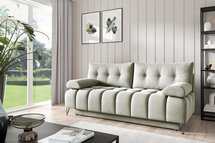 Bareli Amon 18 three-seater sofa with storage, hydrophobic velvet