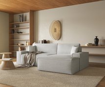 Corner sofa with sleeping function Farese New L-shaped Cremona 04 right-hand side