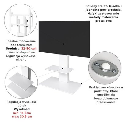 Draggal TV cabinet with TV mount