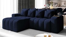 Corner sofa with sleeping function Batilo L (Fabric: Salvador 05, Side: Left)