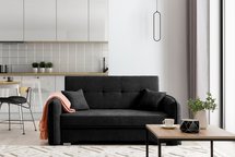 Trebbio three-seater sofa bed with Poco 10 storage