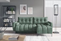 Corner sofa with sleeping function Minna Mini L-shaped Amon 27 with container hydrophobic velvet universal