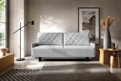 Tagore three-seater sofa with storage Solid 80 hydrophobic braid