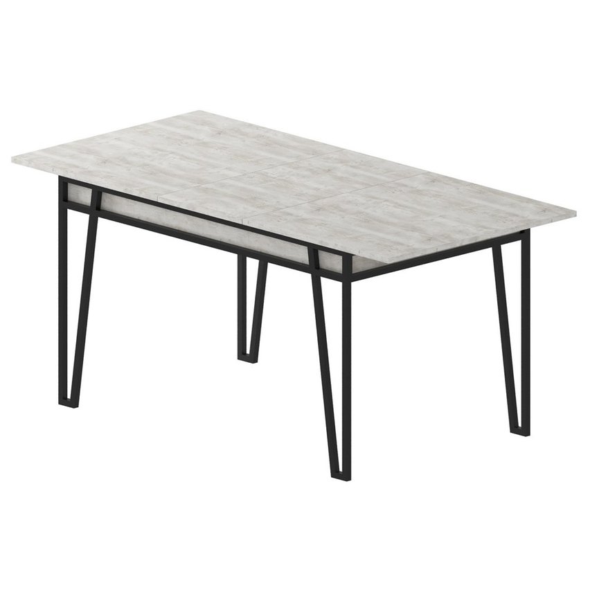 Privels extendable table 132-170x80 cm white