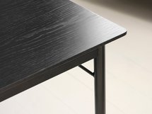 Savona Dining Table 90x140cm Black