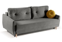 Hollea three-seater sofa with sleeping function Curio 93+48 braid