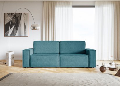 Copertino three-seater sofa, easy-to-clean marine fabric