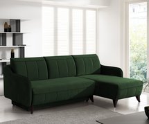 Corner sofa with sleeping function Olivella (Fabric: Riviera 38)