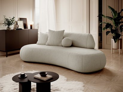 Balme Storm 09 three-seater sofa in easy-to-clean fabric