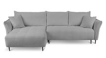 Minulo L-shaped corner sofa bed with storage (Fabric: Catch Me 24, Side: Left)