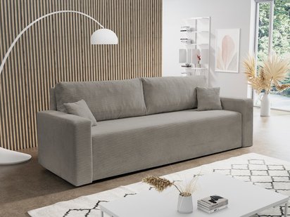 Peroso Poso 02 three-seater sofa bed with corduroy storage