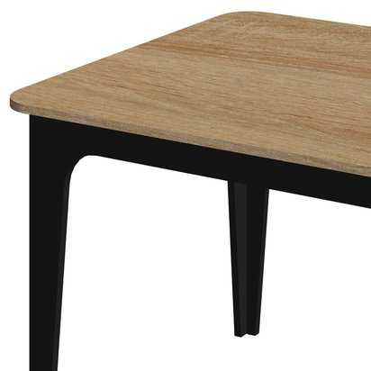 Rutak industrial style dining table 80x120 cm