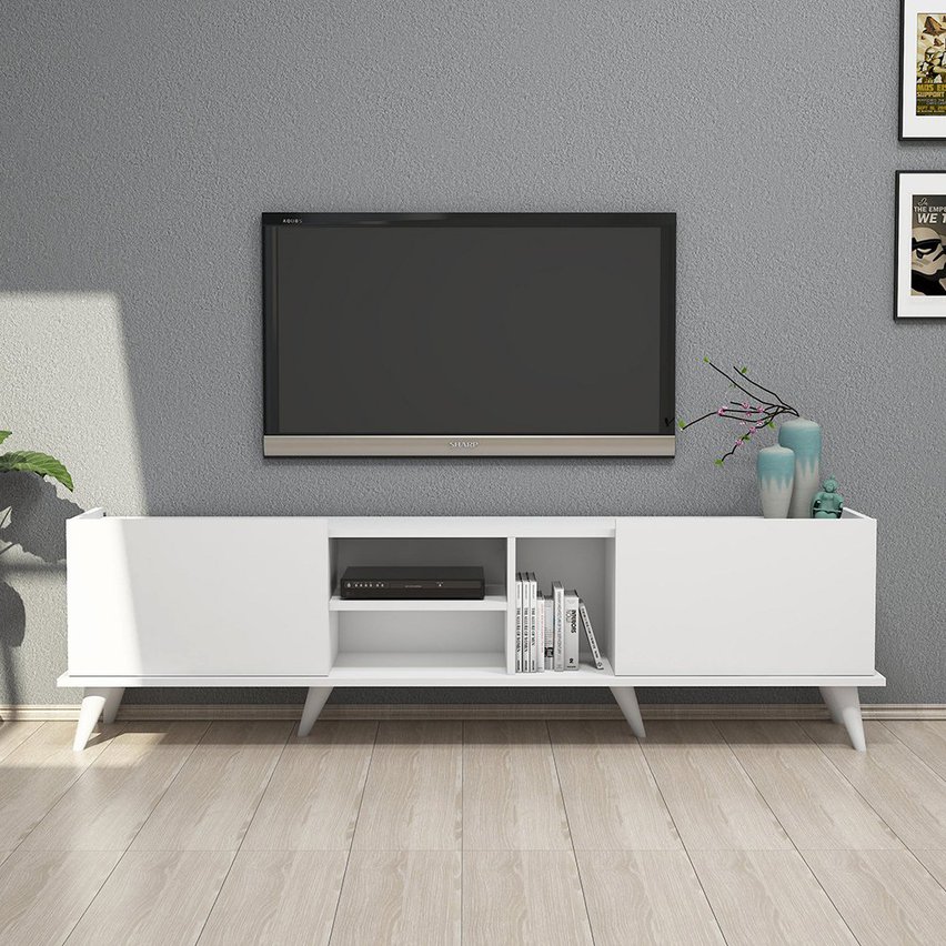 TV cabinet Eliget 180 cm white