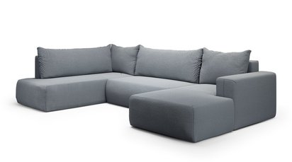 Corner sofa with sleeping function Lummi U-shaped Aragon 93 right-hand side