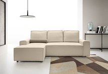 Bergantino extendable corner sofa with storage (Fabric: Catch Me 02, Side: Left)