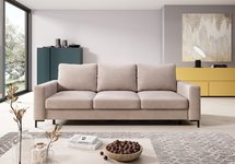 Mokpeo three-seater sofa bed with storage (Fabric: Velluto 02)