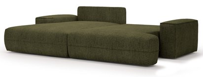 Corner sofa with sleeping function Frenno L-shaped with container Modesto 484 left-hand side