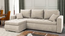 Corner sofa with sleeping function Derkan L (Fabric: Riviera 21)