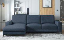 Mokpeo corner sofa bed (Fabric: Seal 77, Side: Left)