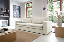 Baptello Poso 38 three-seater sofa bed with corduroy storage