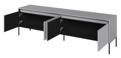 (NEW VERSION) Trend TV Cabinet 193 cm with LED Gray