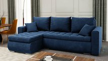 Corner sofa with sleeping function Derkan L (Fabric: Riviera 81)